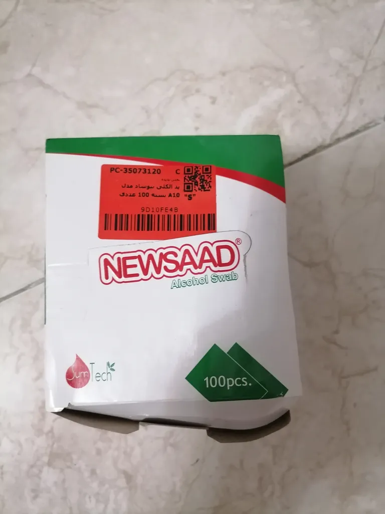 پد الکلی نیوساد مدل A10 بسته 100 عددی