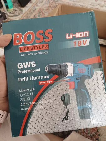 پیچ گوشتی شارژی باس مدل 18V-Li-ion