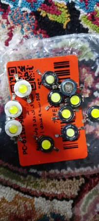 چیپ ال ای دی 3 وات مدل A-508 بسته 4 عددی