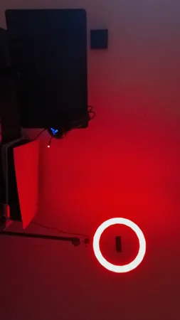 رینگ لایت مدل MJ26-RGB به همراه پایه