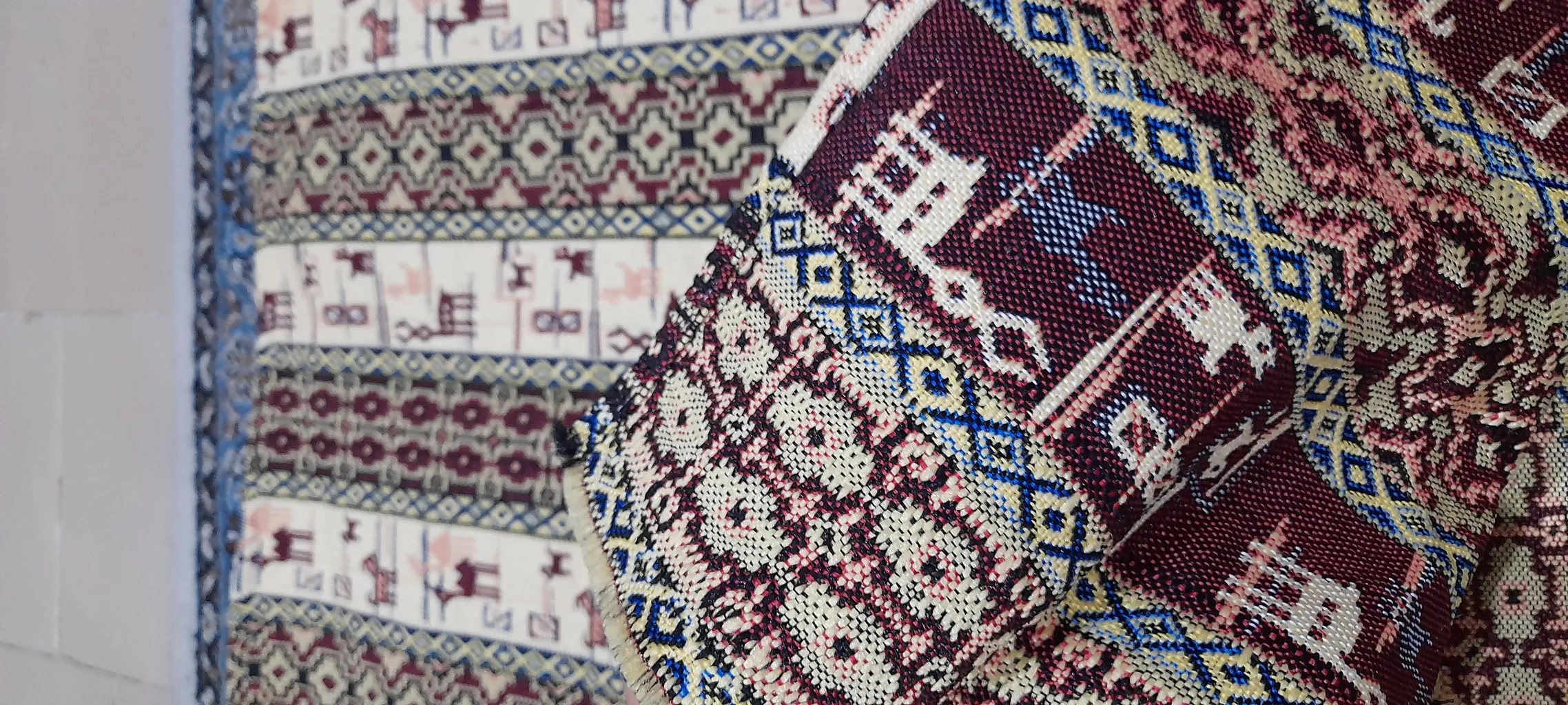 زیر سفره ای نرم بافت مدل ترکمن کد 03