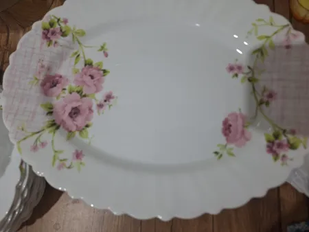 سرویس غذاخوری 25 پارچه آیروپال طرح دایره مدل سارا