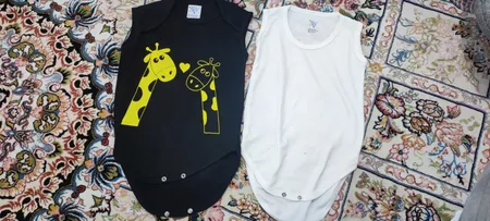 بادی نوزادی نیل کوک مدل Daily Girrafe