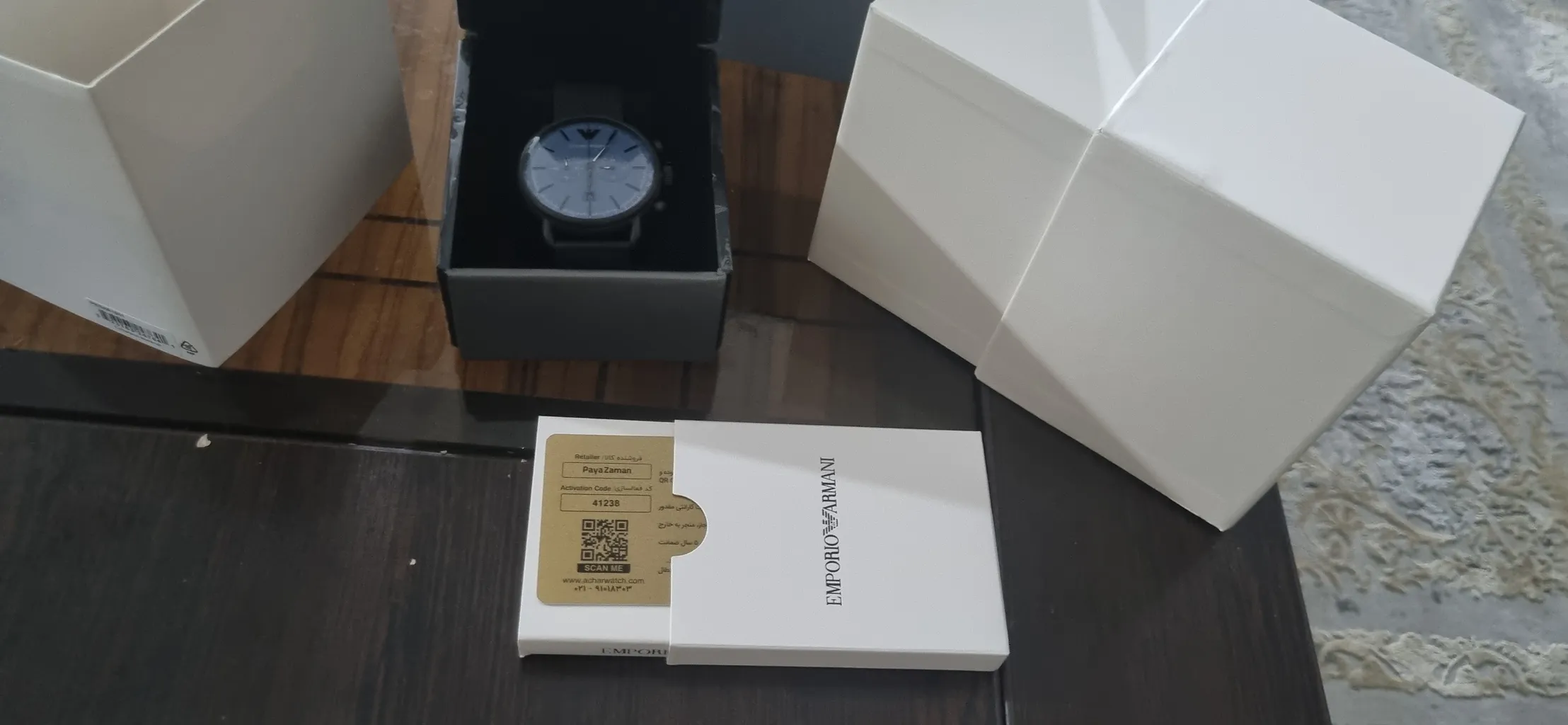 ساعت مچی عقربه‌ای مردانه امپریو آرمانی مدل AR11201