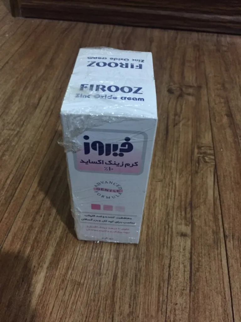 کرم زینک اکساید فیروز مدل 10 درصد حجم 50 میلی لیتر بسته 2 عددی