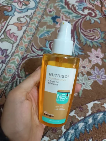 سرم مو آرگان نئودرم مدل نوتریسل مناسب انواع مو حجم 100 میلی لیتر