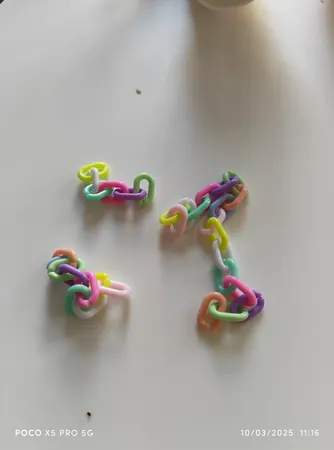 گردنبند دخترانه مدل پاستیلی کد 2020