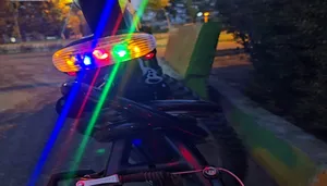 تجریه خرید چراغ خطر دوچرخه مدل Lazer