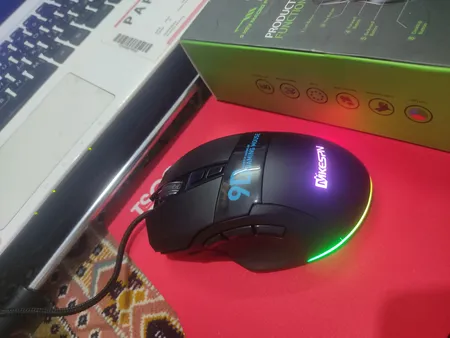 ماوس مخصوص بازی ام کی ای اس پی ان مدل FULL SPEED X10