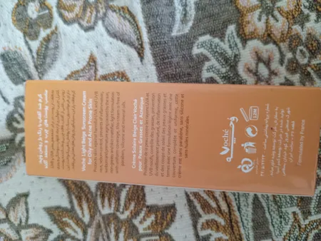 کرم ضد آفتاب وچه مدل 01 حجم 40 میلی لیتر