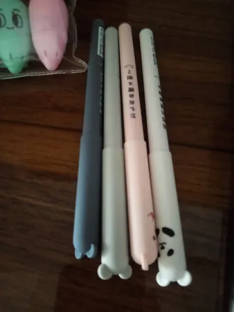 خودکار مدل عروسکی پاک کن دار مجموعه 4 عددی