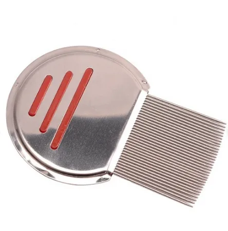 شانه ضد شپش لیندا نیت مدل تمام استیل پاک کننده تخم شپش