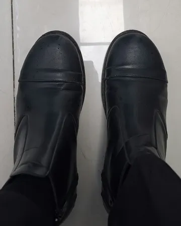 نیم بوت مردانه مدل اسپانیا رنگ مشکی