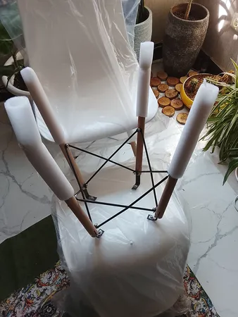 میز و صندلی ناهار خوری 4 نفره مدل مایا فایبر کد MF088