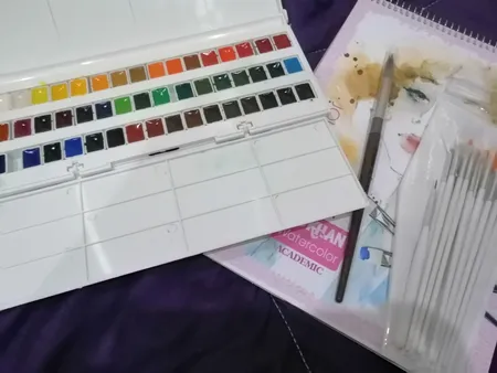 آبرنگ 48 رنگ افرا کد 137280