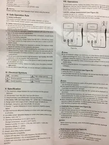 تجریه خرید مولتی متر یونی-تی مدل UT33D PLUS