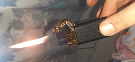 فندک مدل دو حالته تمساح