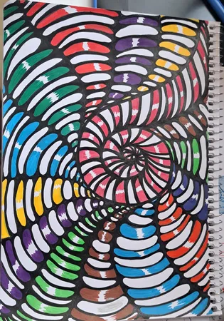 ماژیک چند منظوره مدل اکریلیک مجموعه 12 عددی