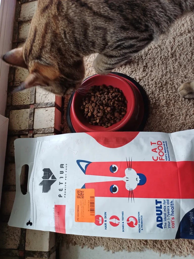 غذای خشک گربه پتیوم مدل ADULT وزن 1.5 کیلوگرم