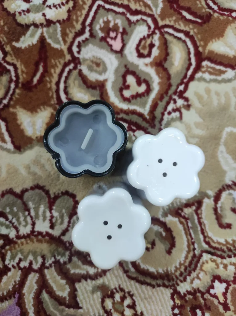 نمکدان ماندگار مدل گل بسته 3 عددی