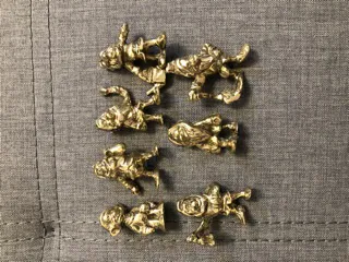 مجسمه فلزی جام هنر مدل هفت کوتوله مجموعه 7 عددی