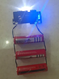 باتری لیتیوم یون قابل شارژ اولترا فایت مدل 18650 ظرفیت 6800 میلی آمپر ساعت بسته دو عددی