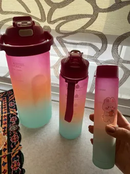 قمقمه مدل پاستیلی گنجایش 1.5 لیتر بسته 3 عددی