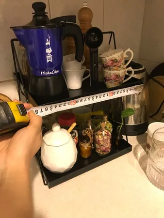 استند رومیزی تزیینی مدل دو طبقه لوکسینه