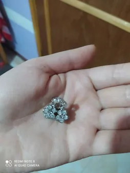 گیره روسری زنانه مدل گل كد SF66