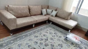 تجریه خرید مبل ال شش نفره شاهان دکور مدل سویدی کد010