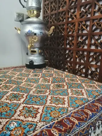 روتختي قلمكار عطريان طرح خشتي مدل G273