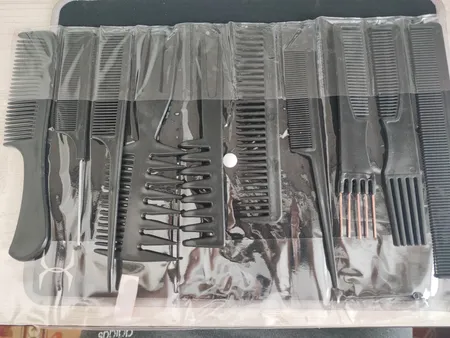 شانه مو مدل 001 مجموعه 10 عددی