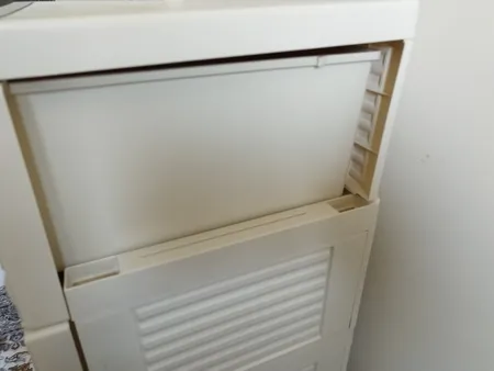 فایل کشویی الوند پلاستیک طرح چوب مدرن کد 745