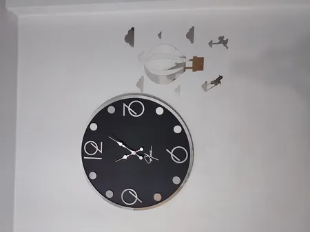 ساعت دیواری اِلِنسی مدل SD-025 کد 80c