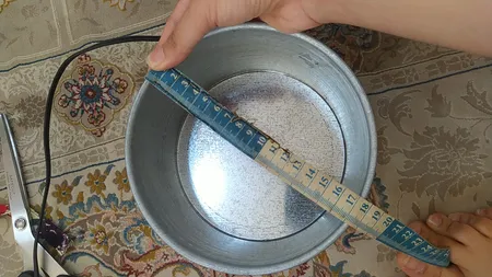 قالب کیک مدل موج گالوانیزه 7- 16/5