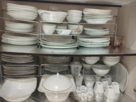 نظم دهنده کابینت و ارگنایزر ورسام مدل دو طبقه کد 02 بسته چهار عددی