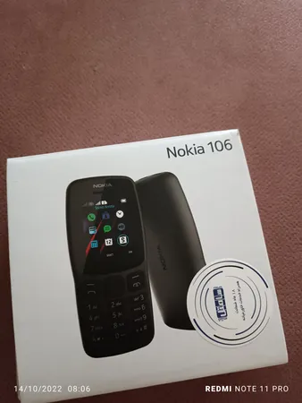 گوشی موبایل نوکیا مدل 2018 106 FA دو سیم‌ کارت ظرفیت 4 مگابایت و رم 4 مگابایت