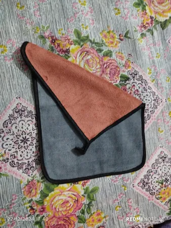 دستمال میکروفایبر نظافت خودرو مدل 03