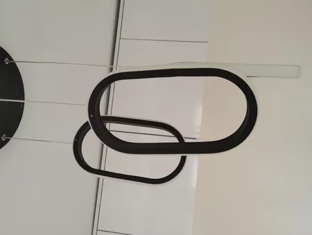 چراغ آویز چشمه نور کد L6407/3BK