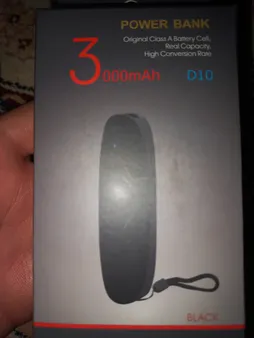 پاوربانک مدل D10 ظرفیت 3000 میلی آمپر ساعت