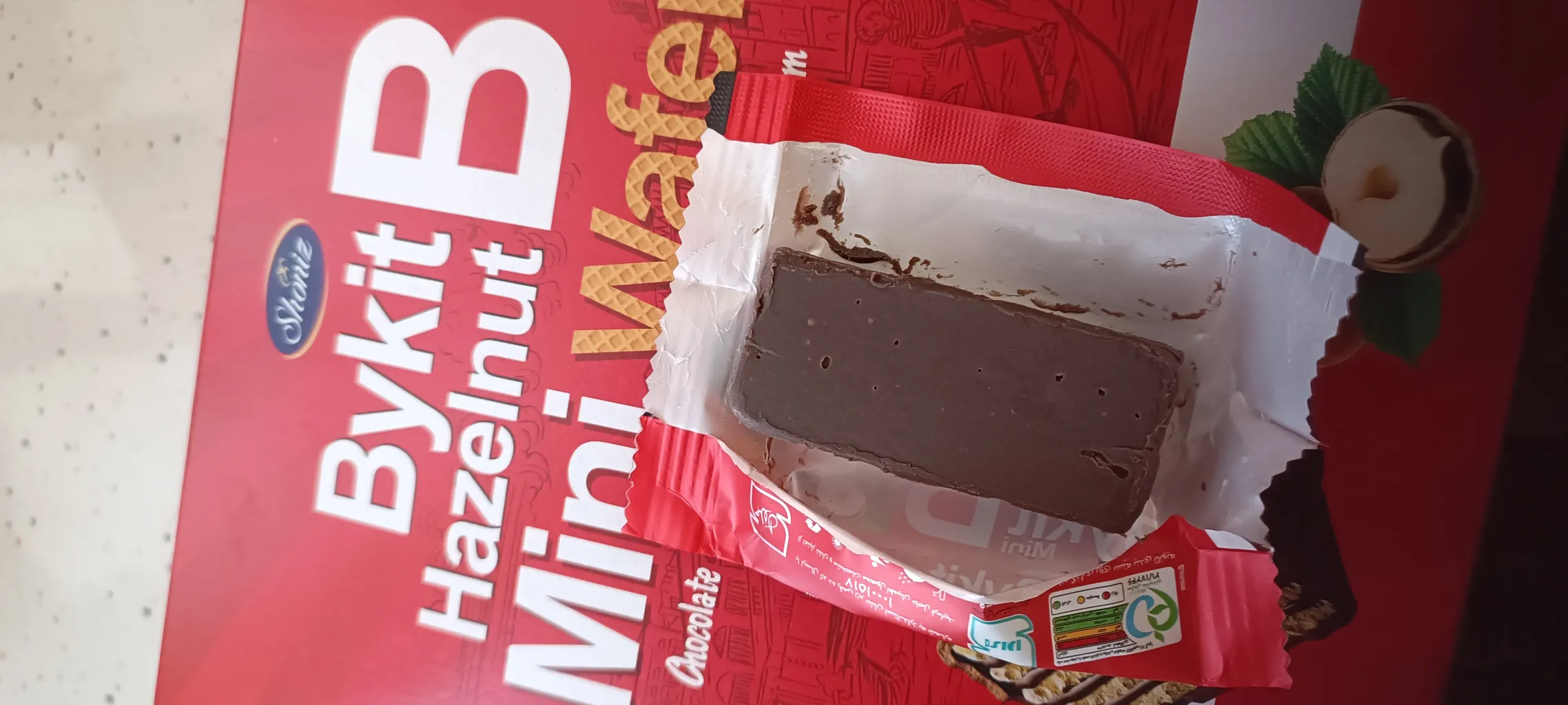 ویفر شکلاتی مینی بایکیت فندقی شونیز - 500 گرم