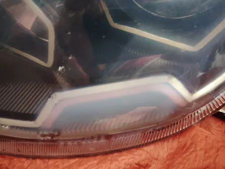 طلق چراغ جلو خودرو مدل فابریک مناسب برای تیبا بسته 2 عددی