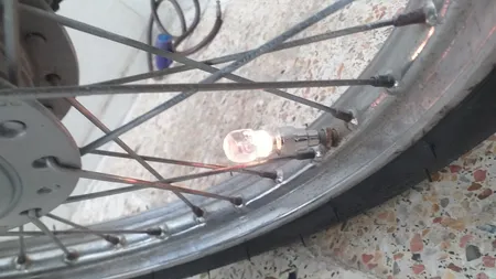 چراغ دوچرخه فایرفلایز مدل Skull بسته 2 عددی