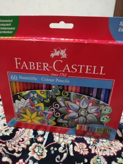مداد رنگی 60 رنگ فابر کاستل مدل classic