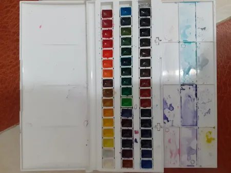 آبرنگ 48 رنگ افرا کد 137280