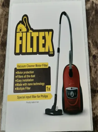 فیلتر خروجی جاروبرقی مدل fc9170/74 به همراه فیلتر ورودی مناسب برای جاروبرقی فیلیپس