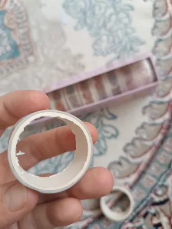 چسب نواری مدل واشی طرح دختر ماجراجو عرض 1.5سانتی متر بسته 10 عددی