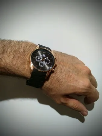 ساعت مچی عقربه ای مردانه کد Emp-Blk