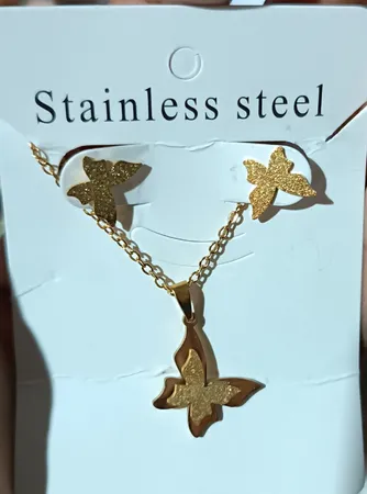 نیم ست سین گالری طرح پروانه سواچ sn203