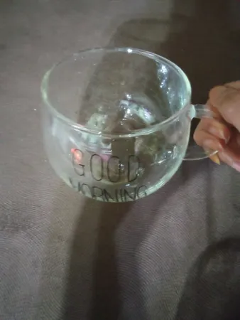 لیوان مدل پیرکس تپل Good Morning